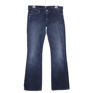 7 For All Mankind Boot Cut Denim Jeans Size 29